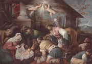 unknow artist The adoration of  the shepherds china oil painting reproduction